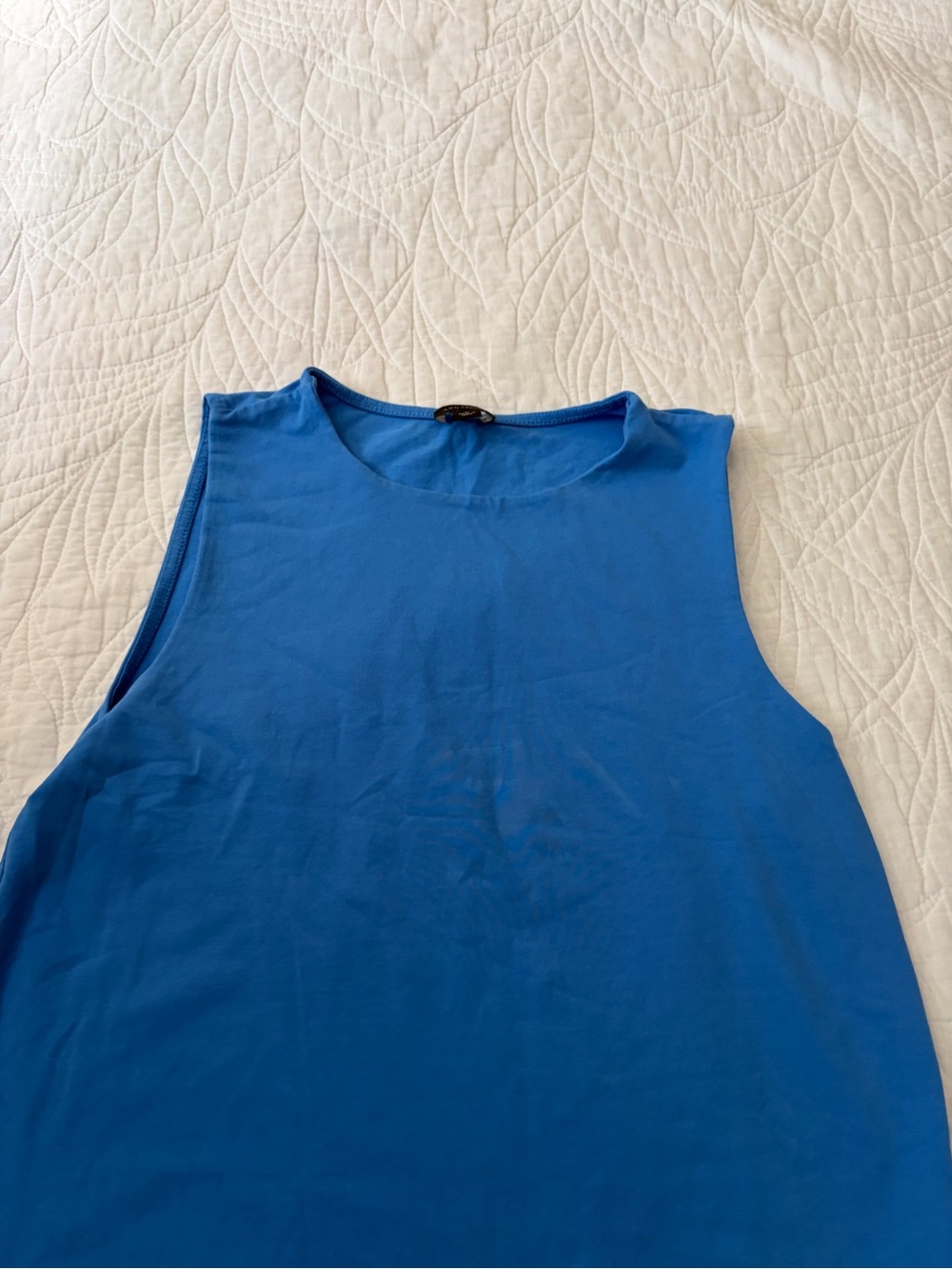Ann Taylor Royal Blue Sleeveless Tank Top